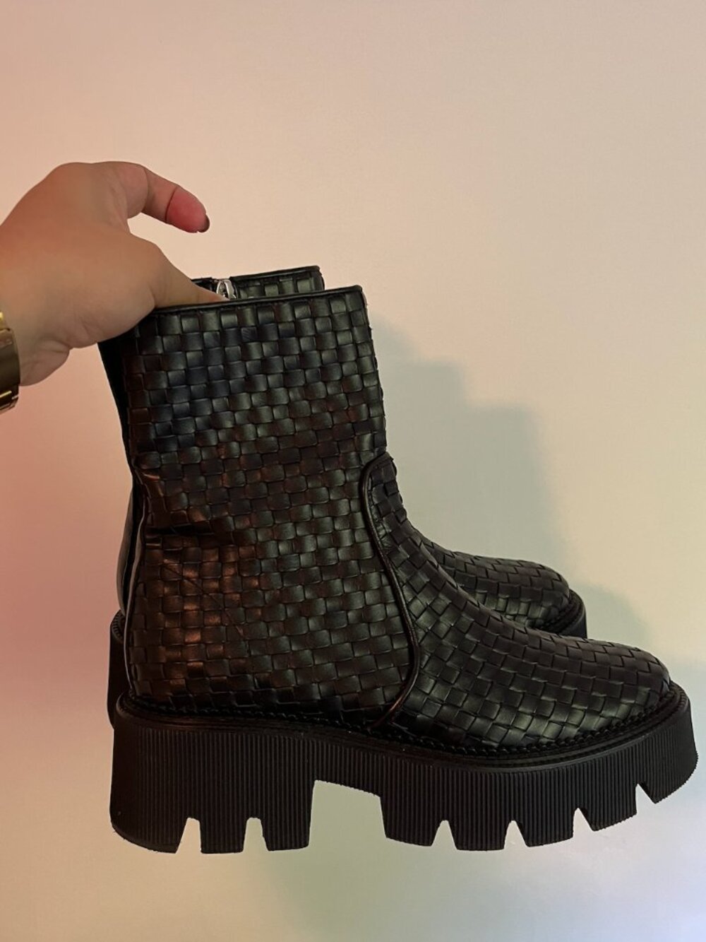DARLA WOVEN CHELSEA BOOT